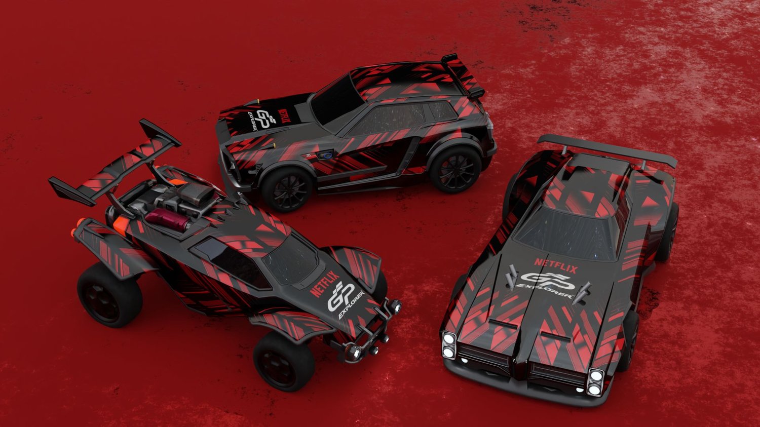 Decal Rocket League Pack GP Explorer – Kisute Design