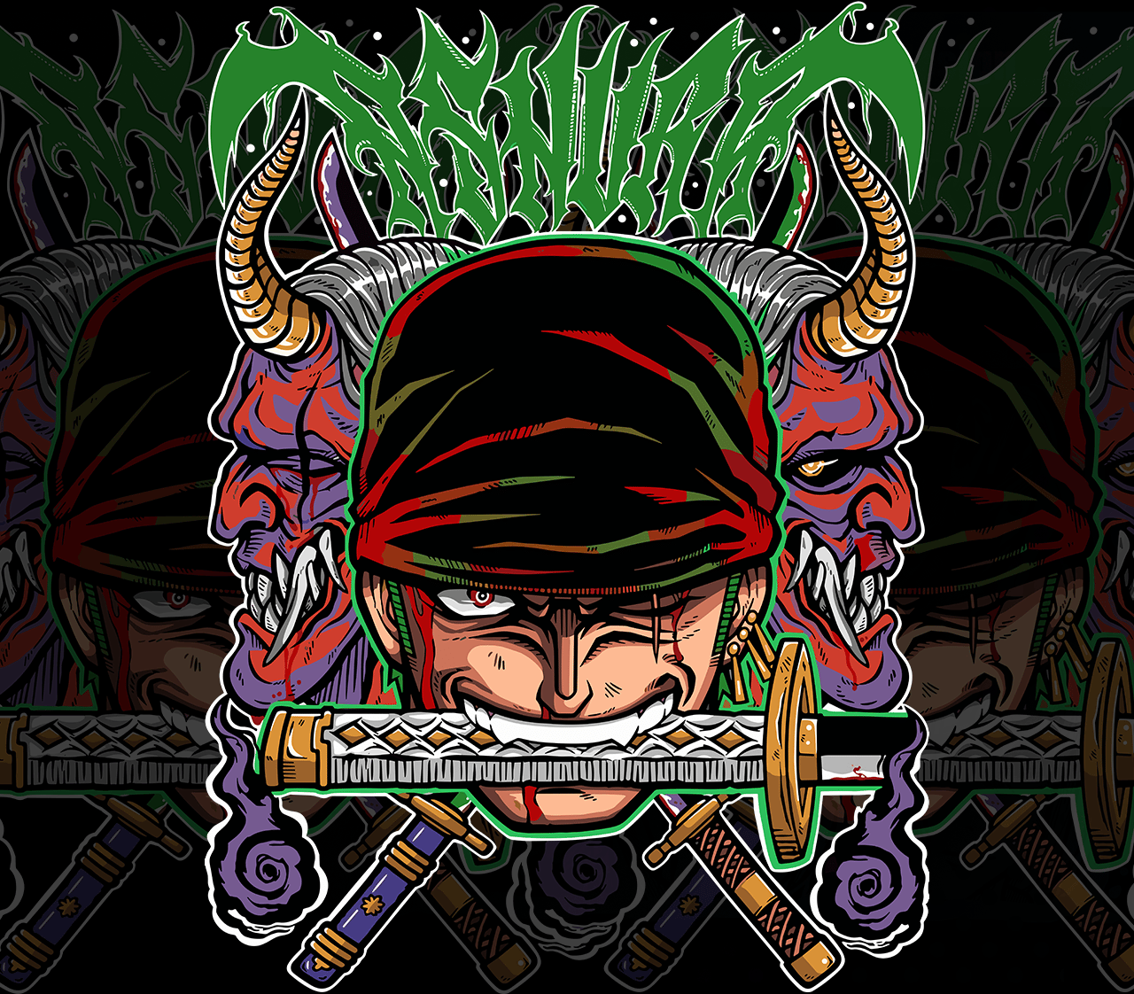 DESIGN ANIME One Piece / ZORO RORONOA
