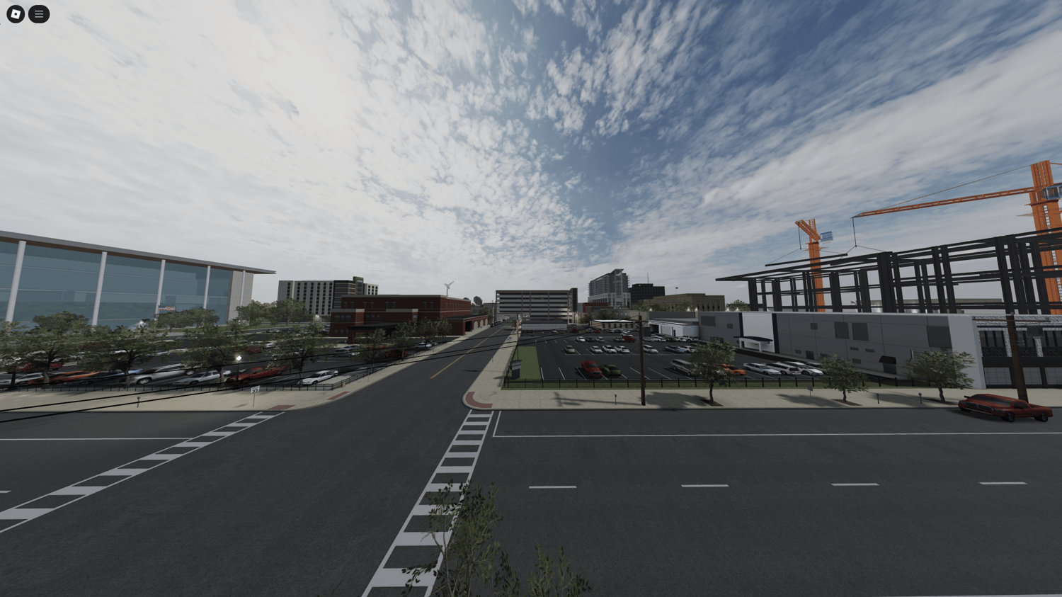 Kalington County Michigan Roblox city streets and housing