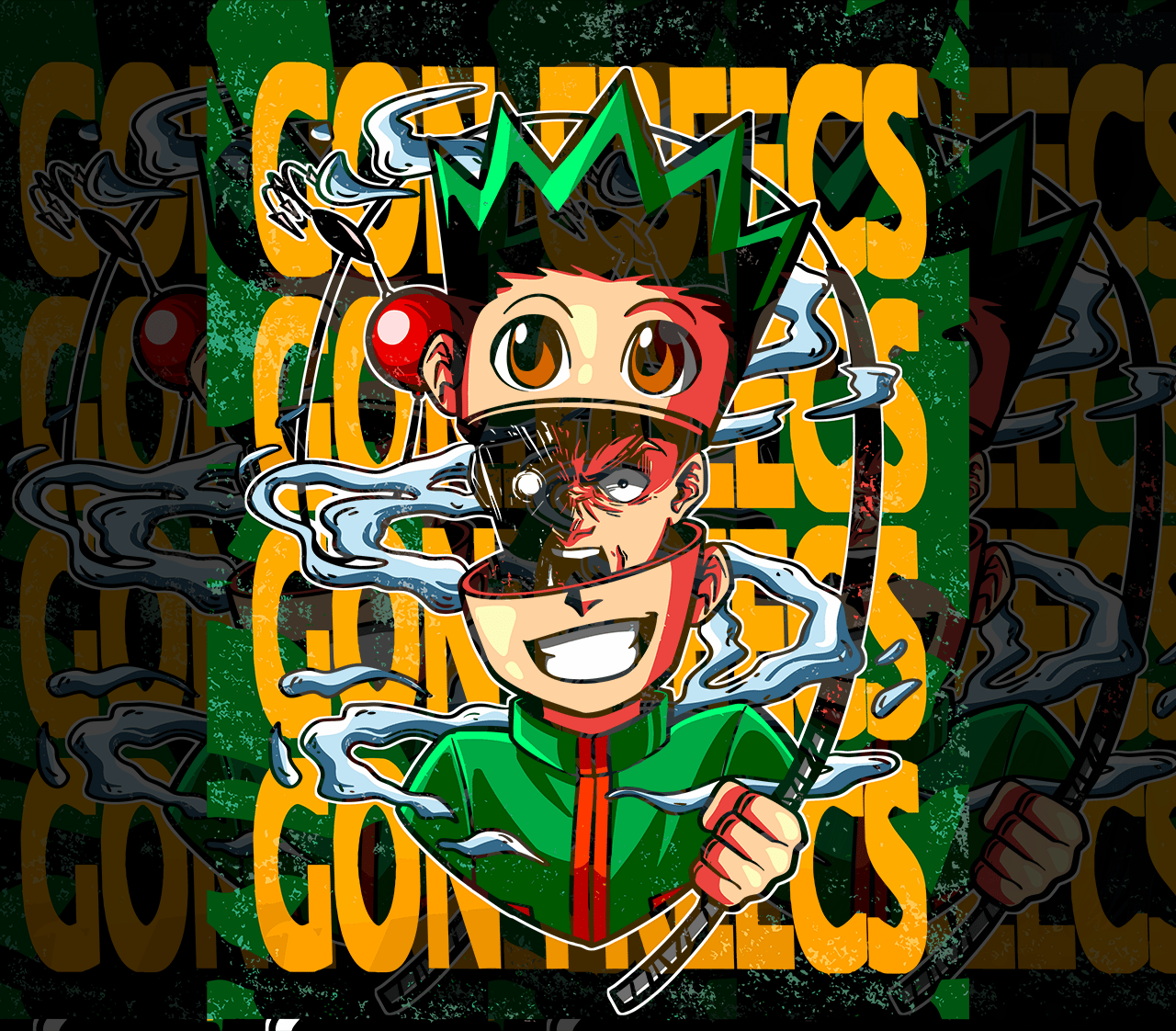 DESIGN ANIME hunter x hunter