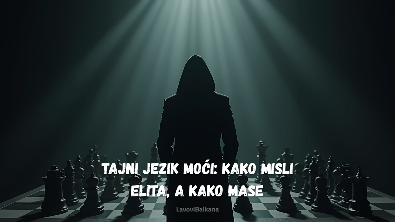 Tajni jezik moći: Kako misli elita, a kako mase