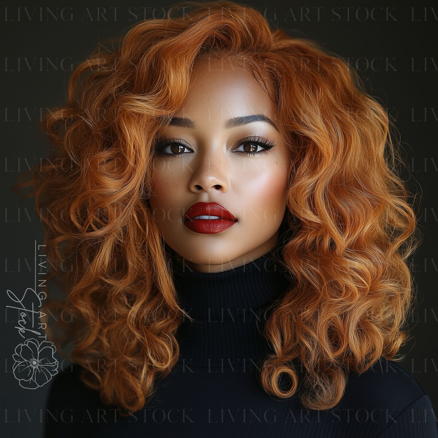 Black Women Gingers, Stock Photos