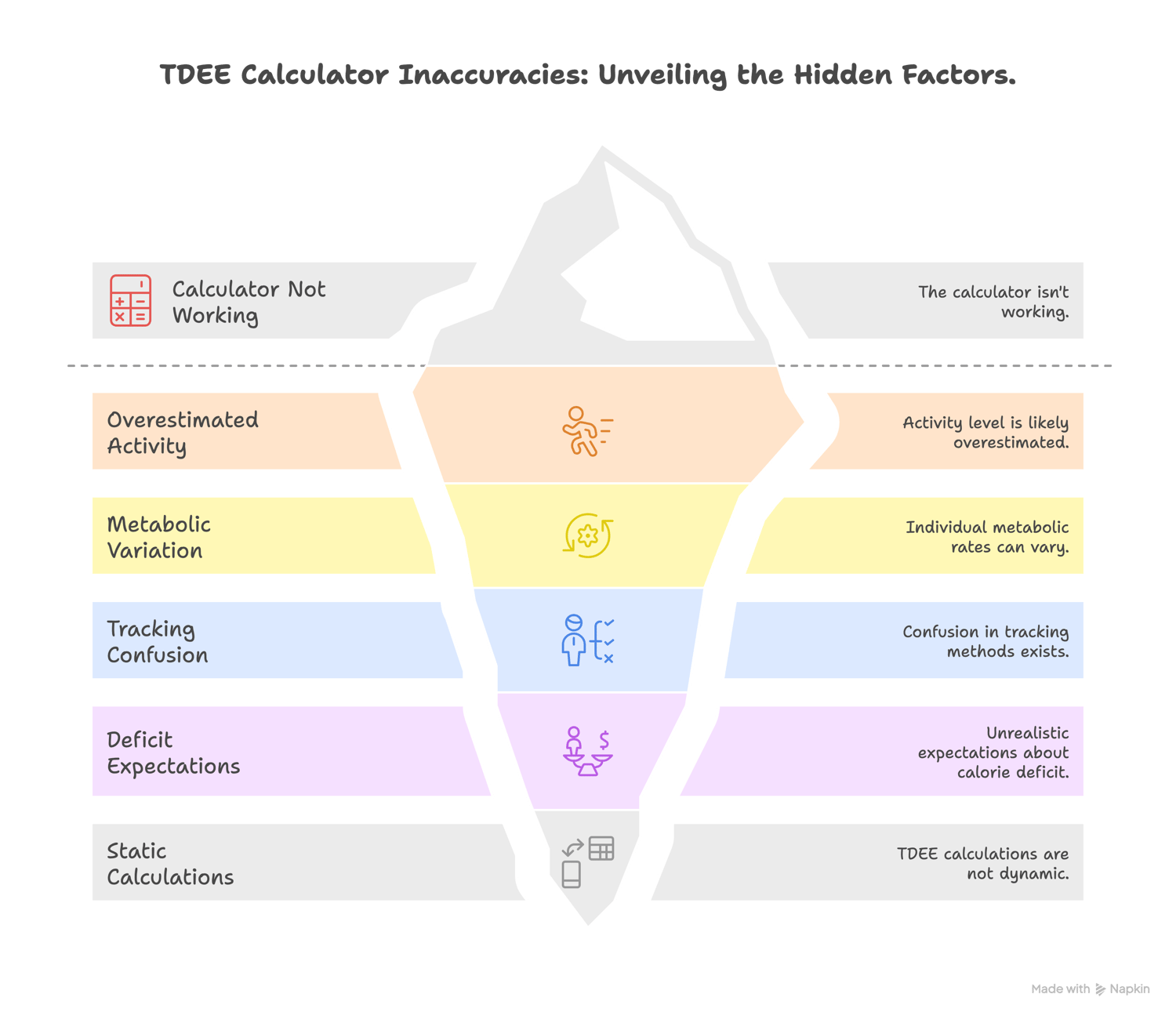 TDEE Calculator Inaccuracies: Unveiling the Hidden Factors.