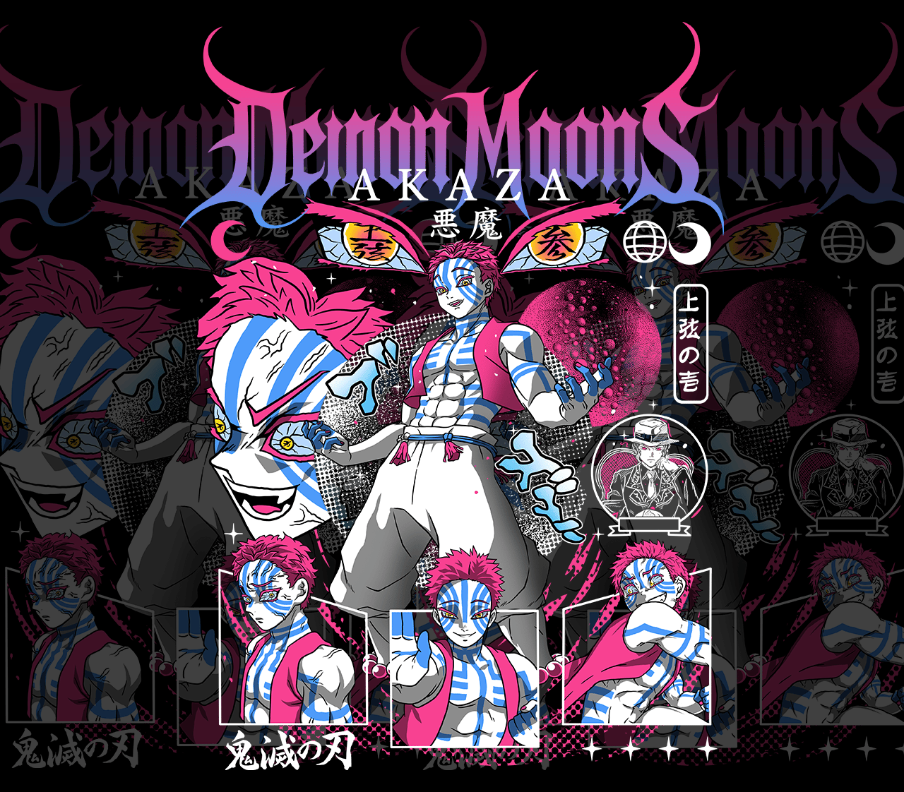 DESIGN ANIME Demon Slayer Akasa