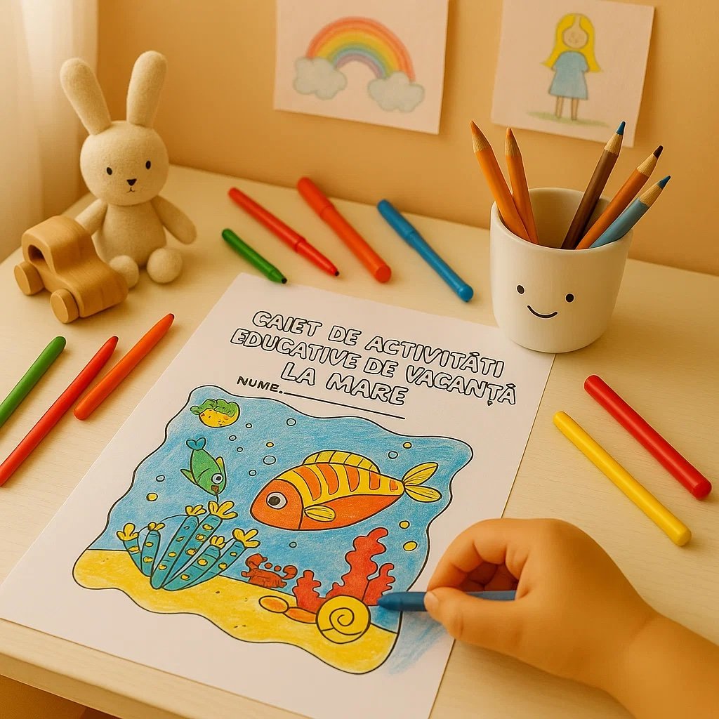 activitati educative fise colorabile gokid