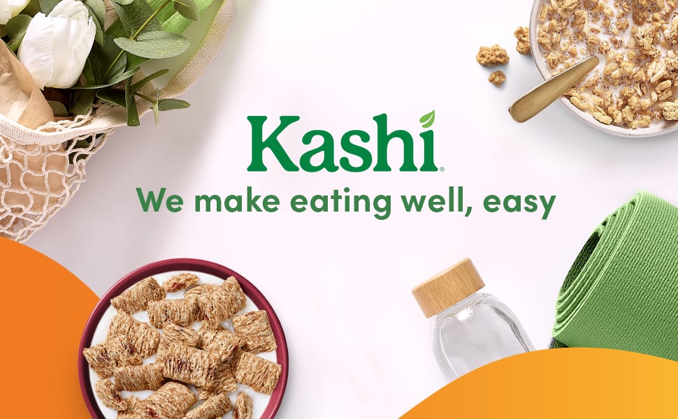 Kashi GO Protein Cereal, 10g Protein, 10g Fiber, Peanut Butter Crunch, 16.9oz Box (1 Box)