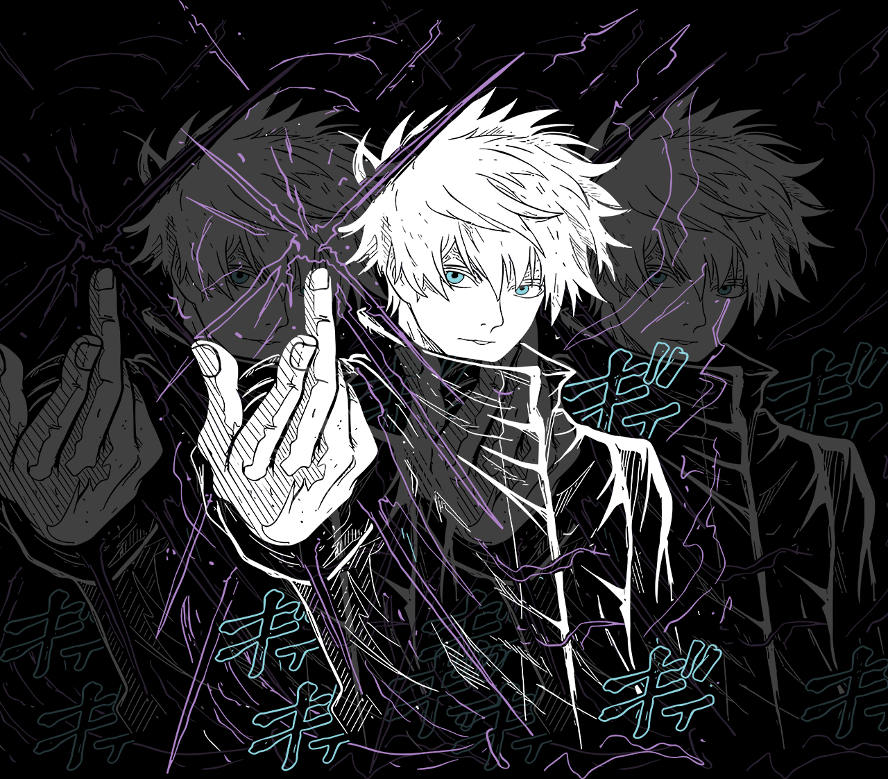DESIGN ANIME Satoru Gojo | Jujutsu Kaisen