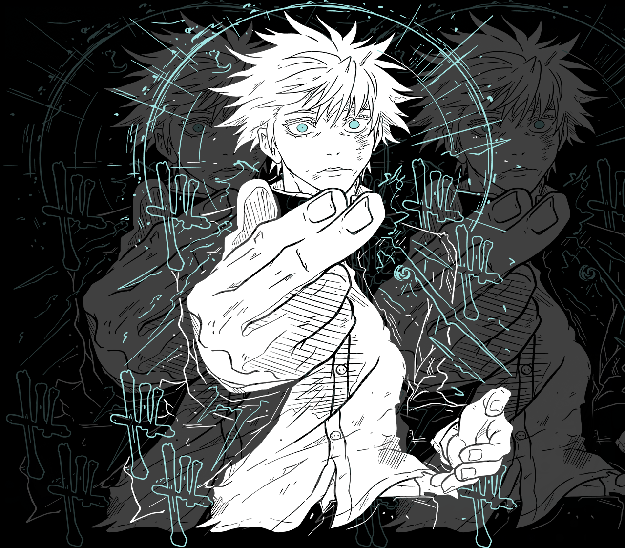 DESIGN ANIME Satoru Gojo | Jujutsu Kaisen