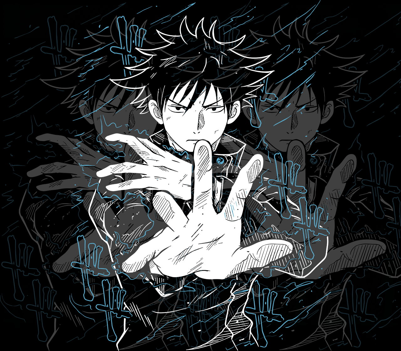 DESIGN ANIME Megumi Fushiguro | Jujutsu Kaisen