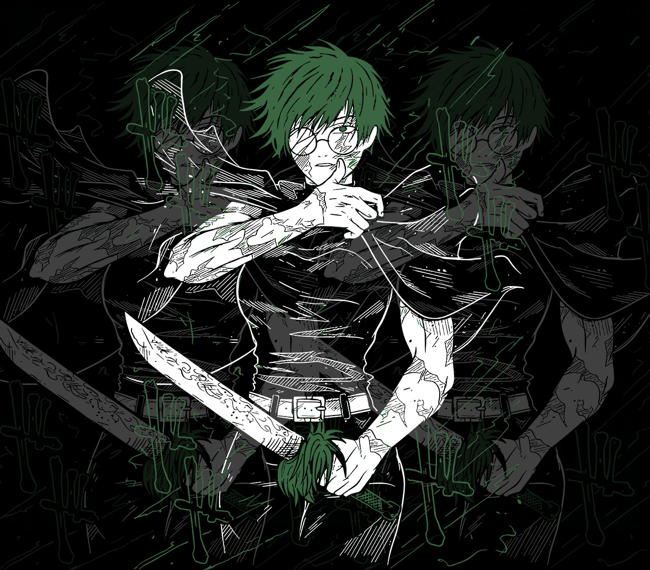 DESIGN ANIME Jujutsu Kaisen MAKI ZENIN