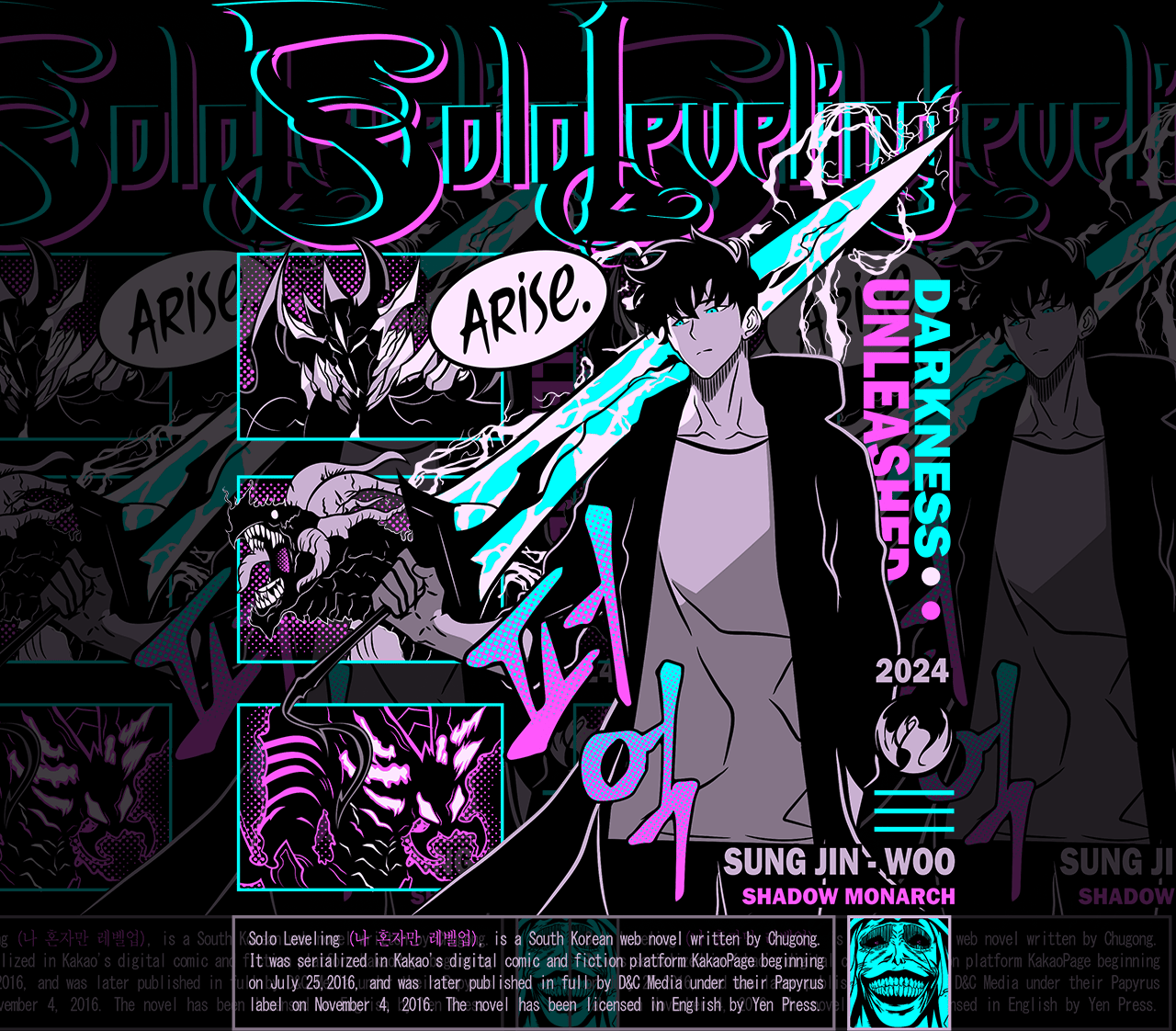 DESIGN ANIME Solo Leveling
