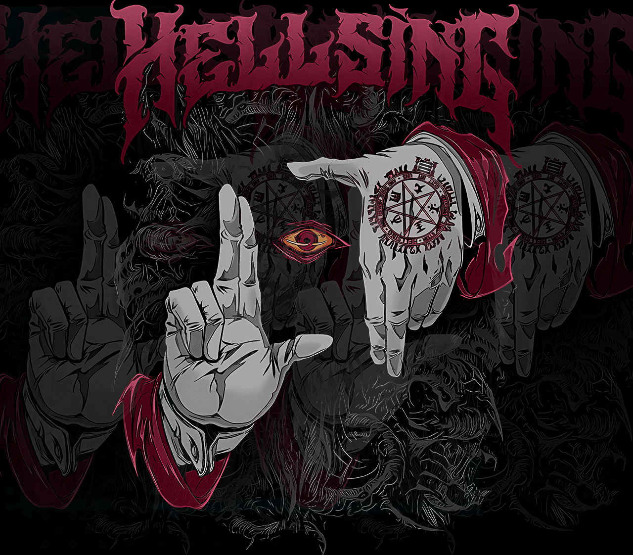 DESIGN ANIME HELLSING