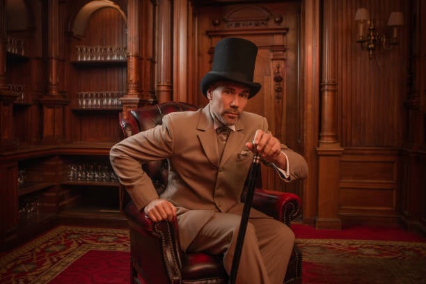 dressing like a gentleman