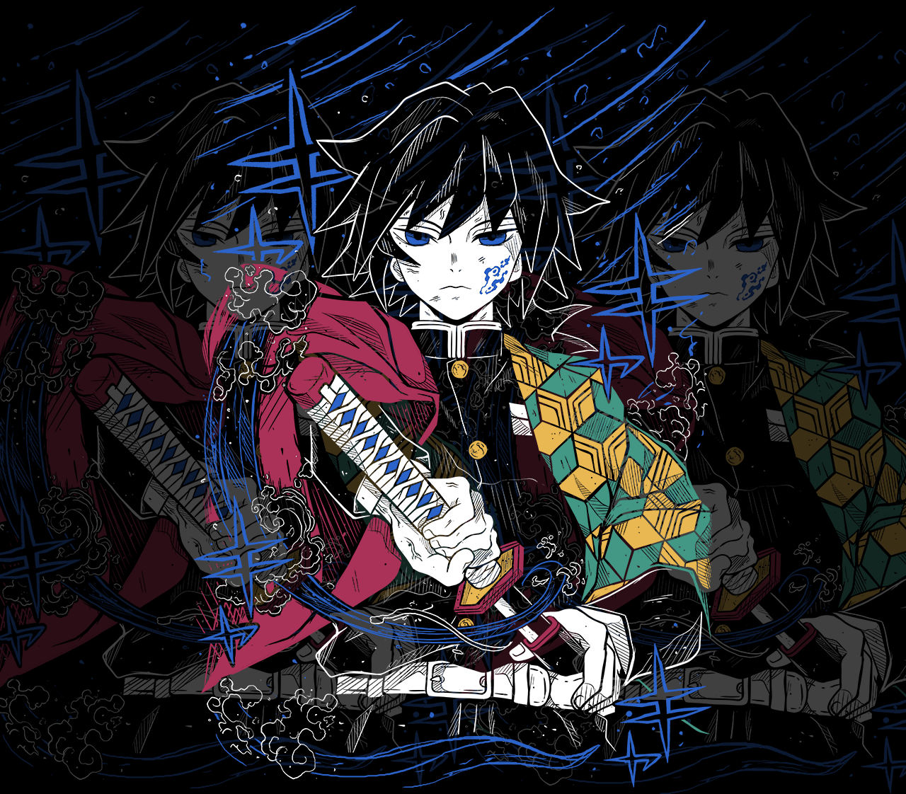 DESIGN ANIME Demon Slayer - Tomioka