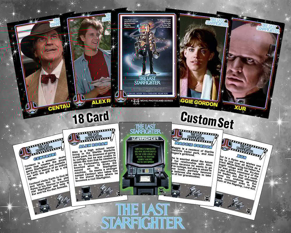 The Last Starfighter - Custom Art Trading Card Set