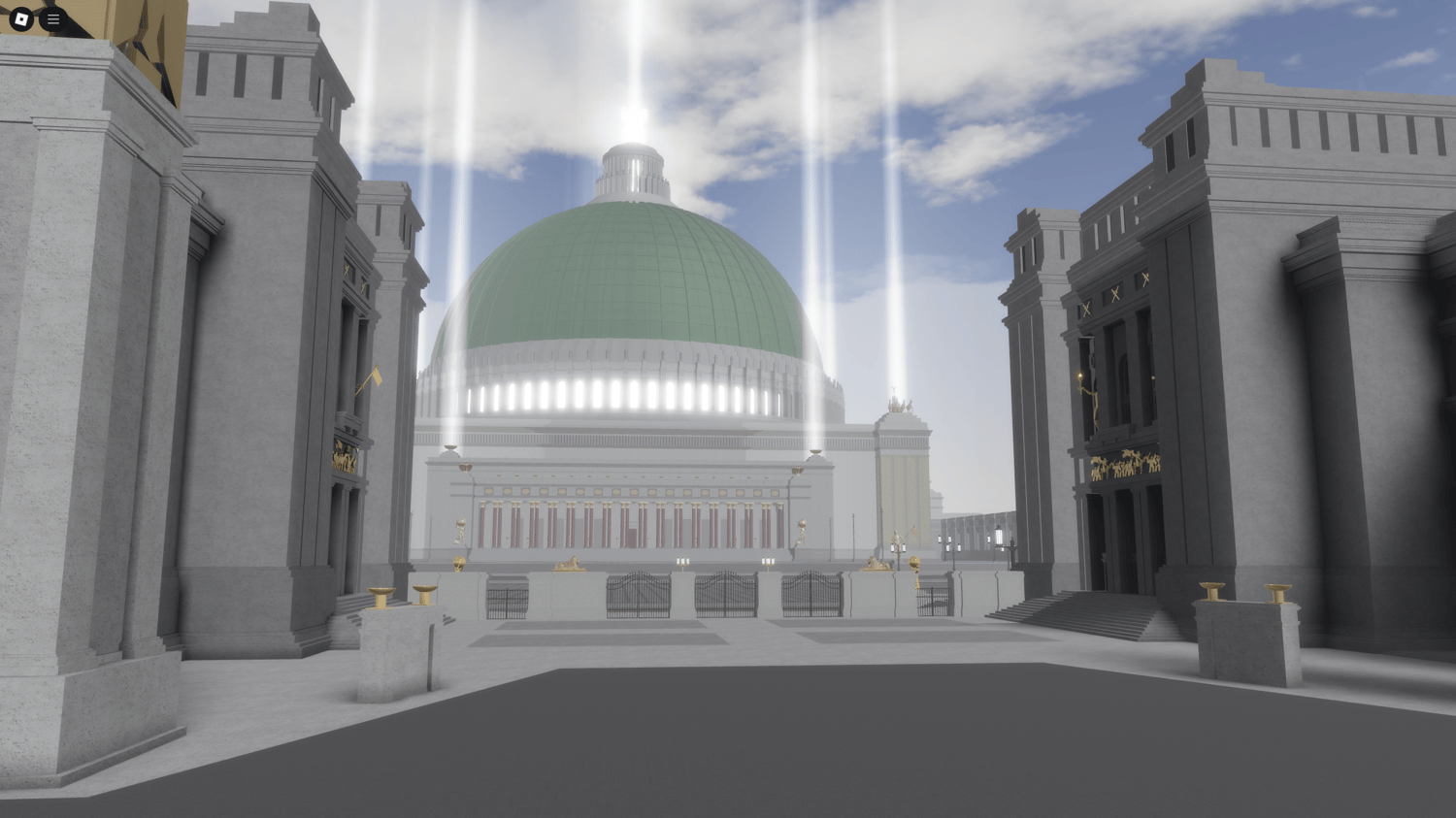Massive Roblox military rally grounds Germania map
