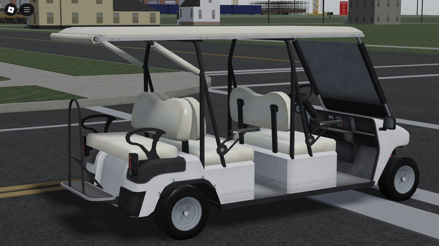 Interior seating and steering close-up
