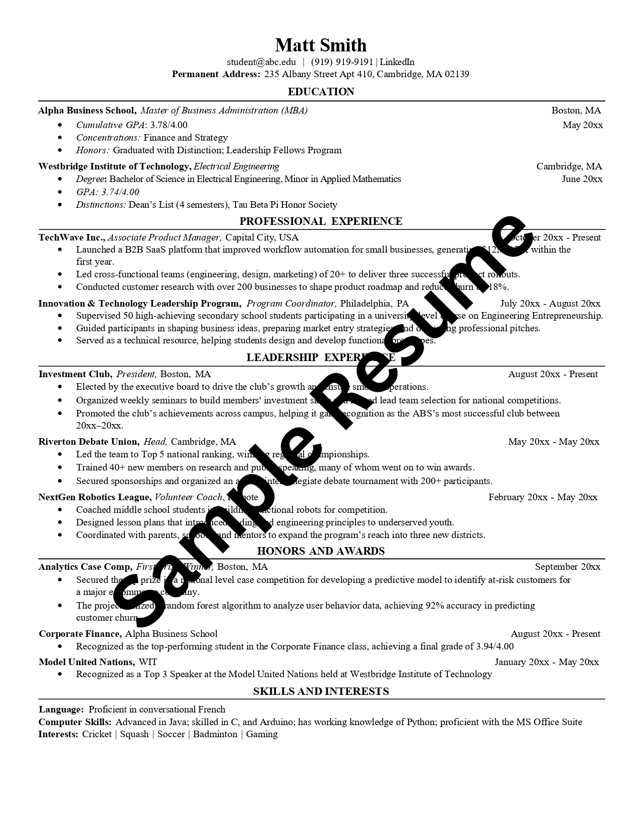 Preview of editable ATS-optimized resume templates from The Complete Resume & Cover Letter Guide, showing modern layout and professional formatting.