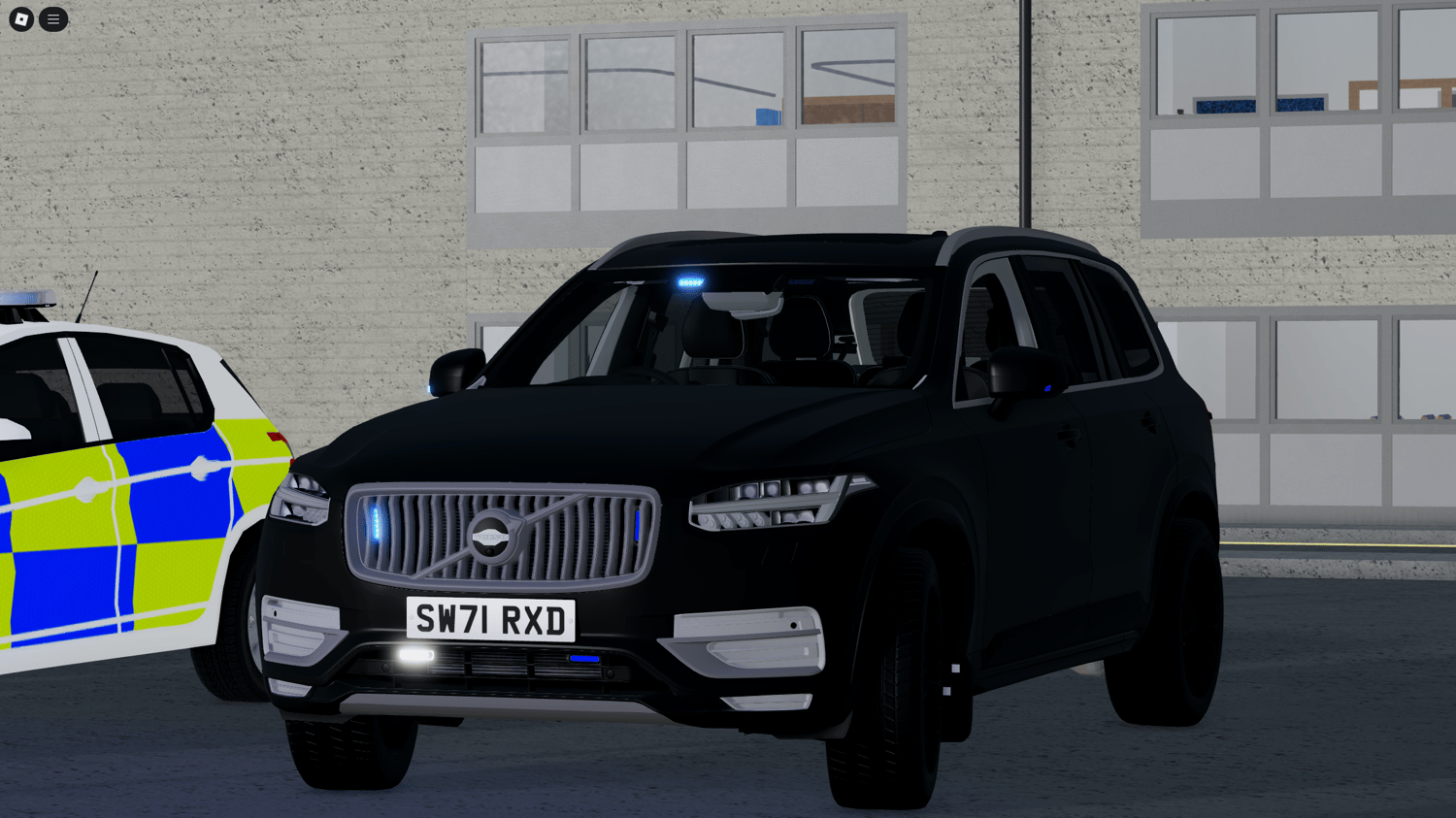 Roblox British police patrol car template