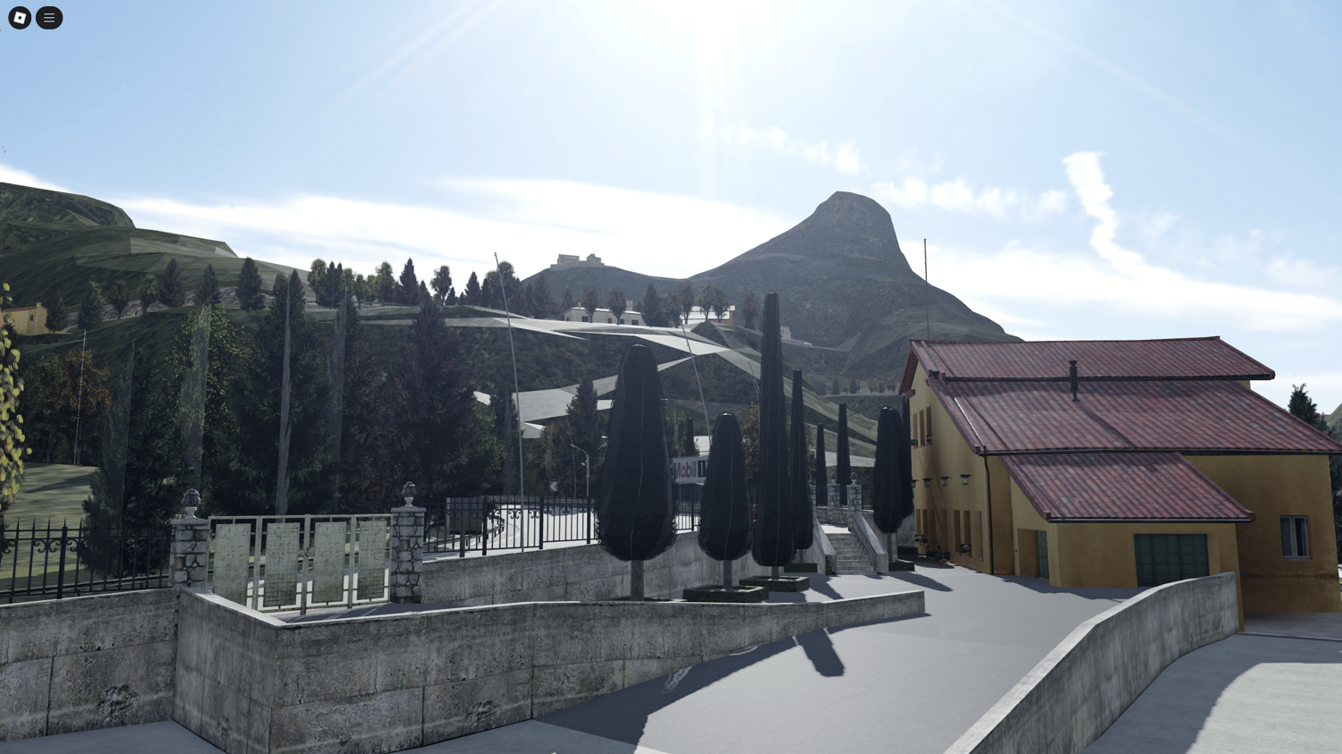 Roblox driving game on Côte d’Azur roads