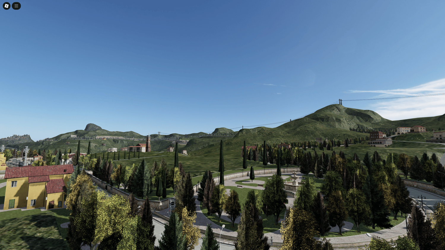 Roblox highway road map through French coast