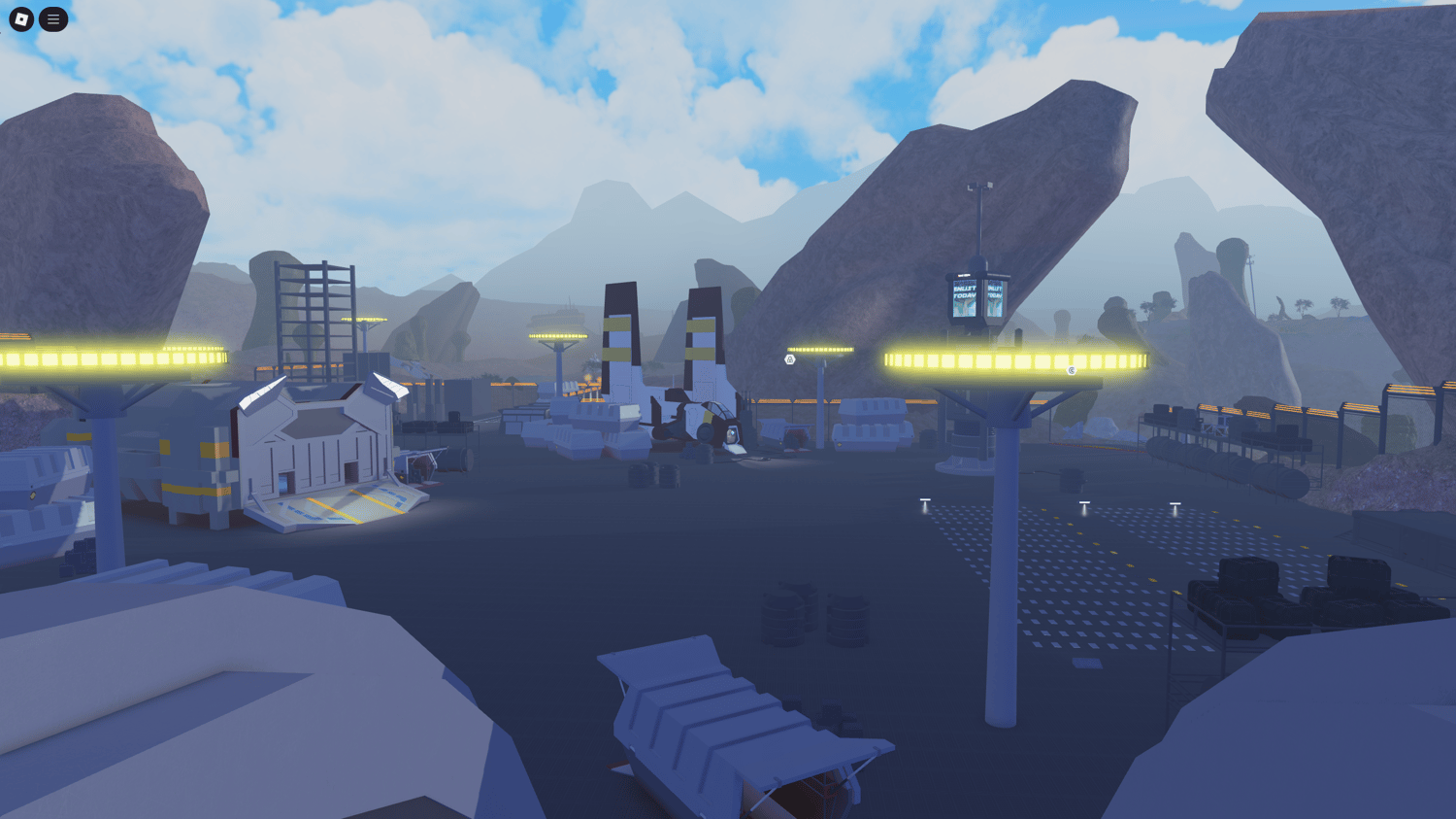 Roblox Ryloth battle map with capture points