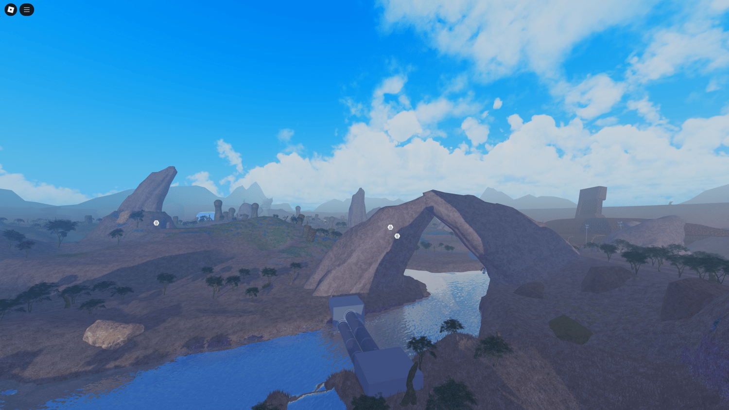 Roblox sci-fi war map inspired by Star Wars