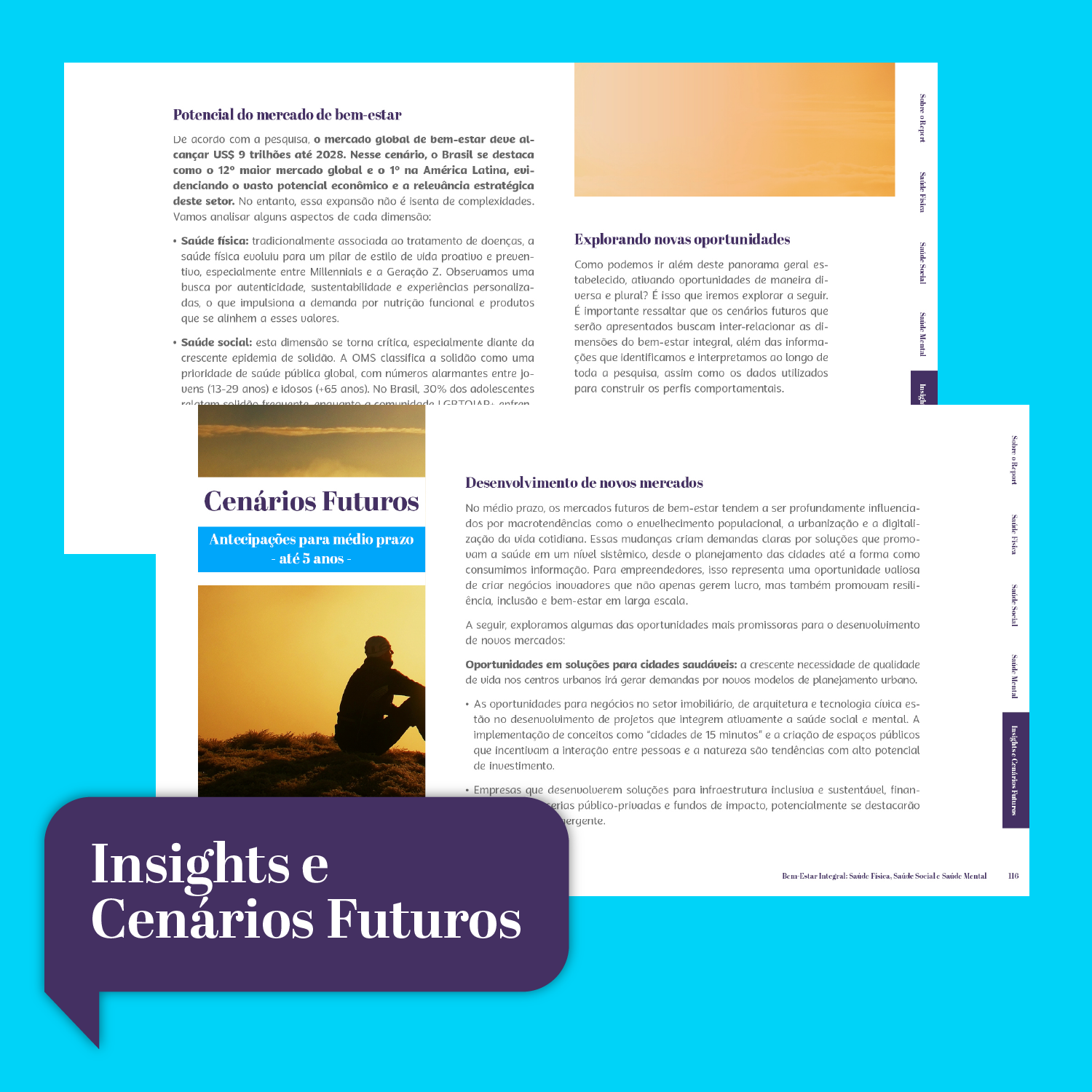 Insights e cenários futuros