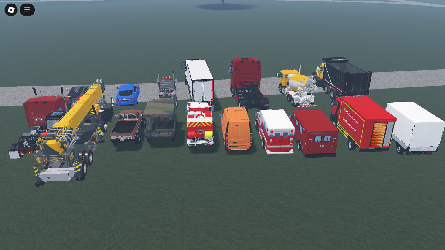 Ambulance cars for emergency roleplay
