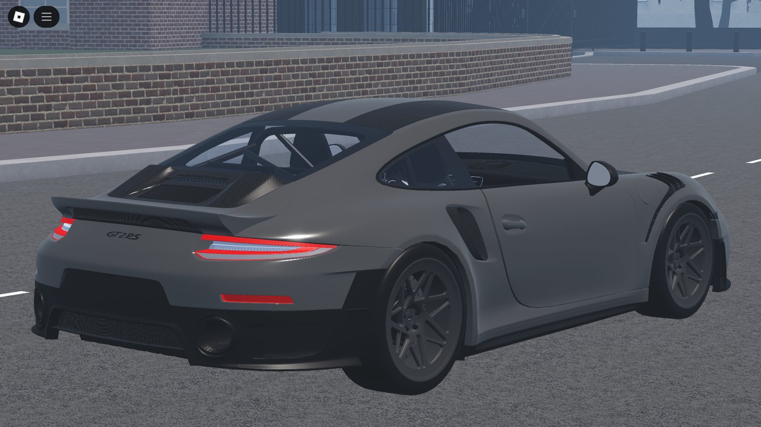 Side profile of GT2RS showing sleek design