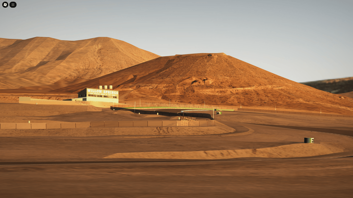 Roblox long racecourse with wide turns