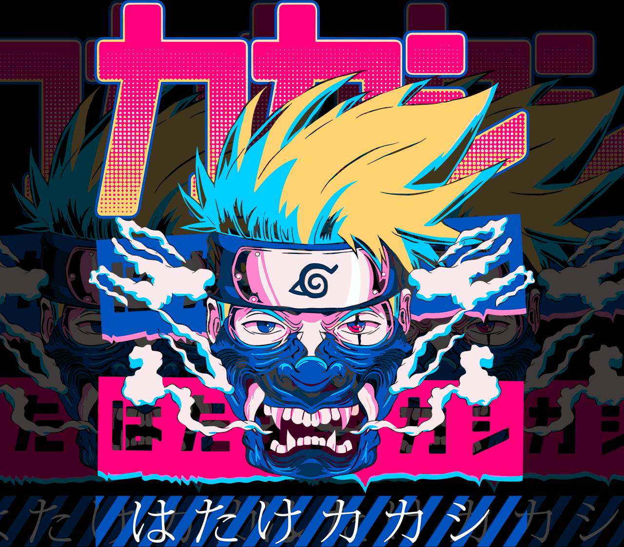 DESIGN ANIME NARUTO Кakashi