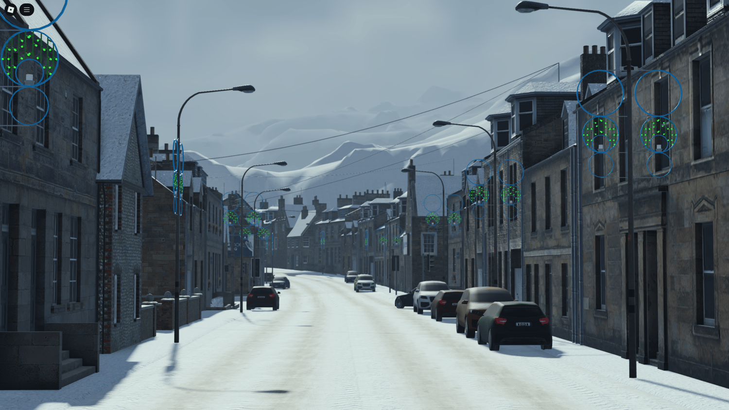 Roblox lake in center of UK-inspired driving map