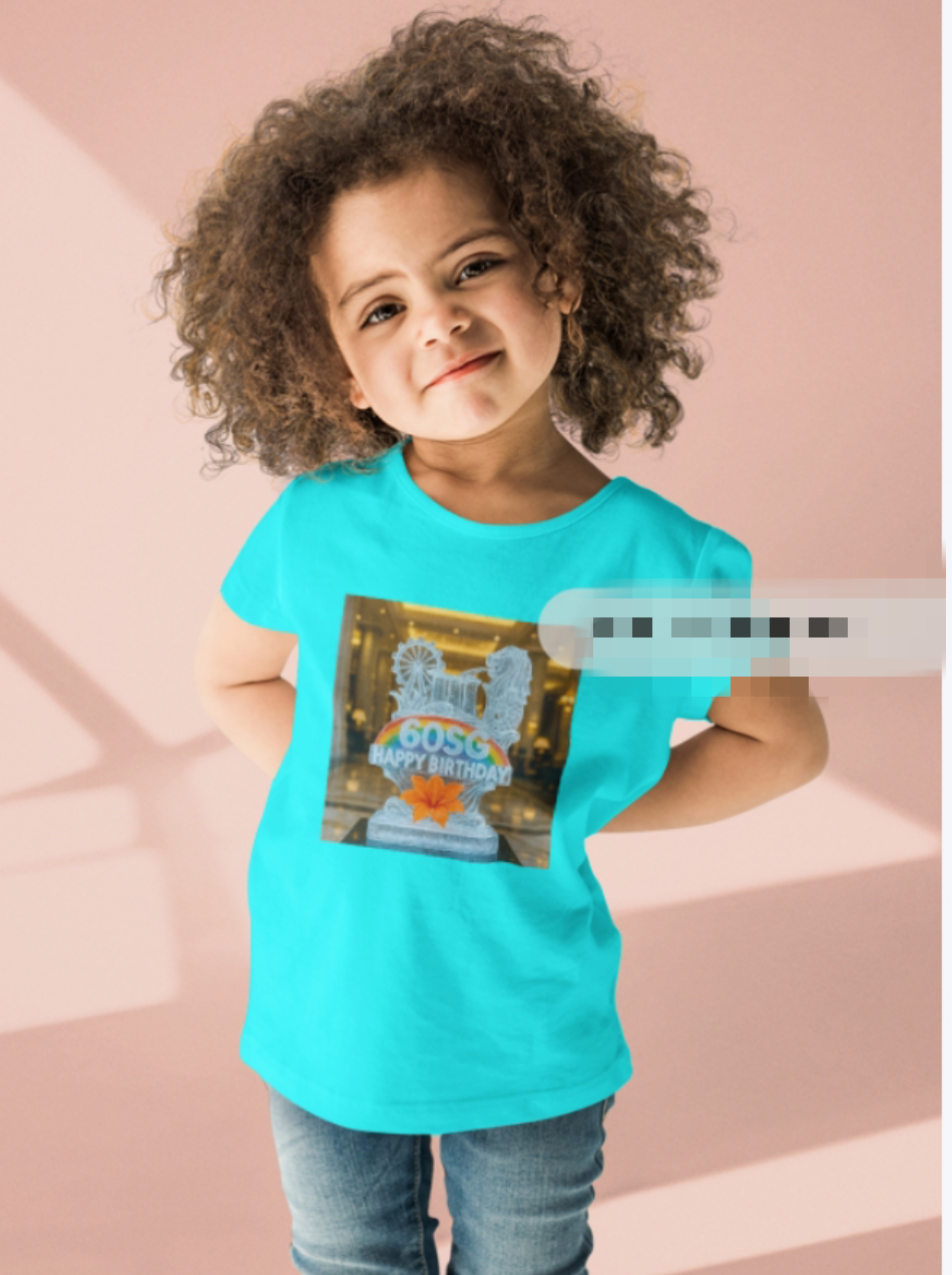 60 SG happy birthday Singapore! Children t-shirt