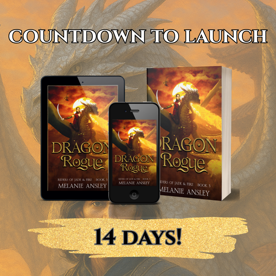 Dragon Rogue book covers for the YA dragon rider fantasy adventure by Melanie Ansley