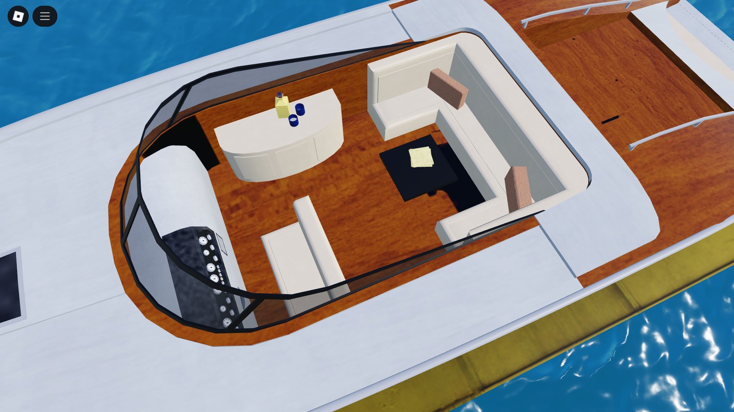 Roblox shipyard with decorative trailer asset