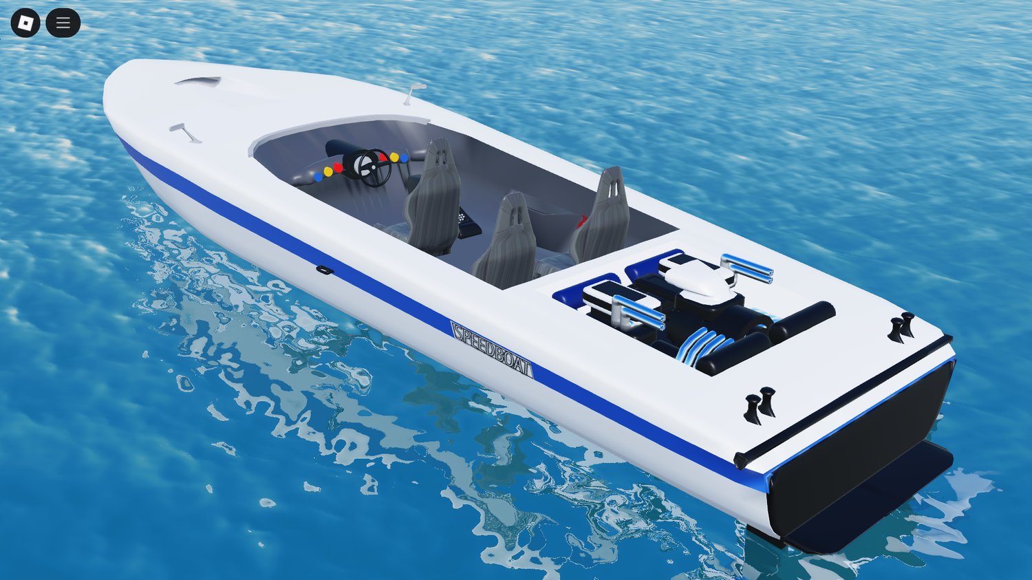 Side view of driveable N2 Boat