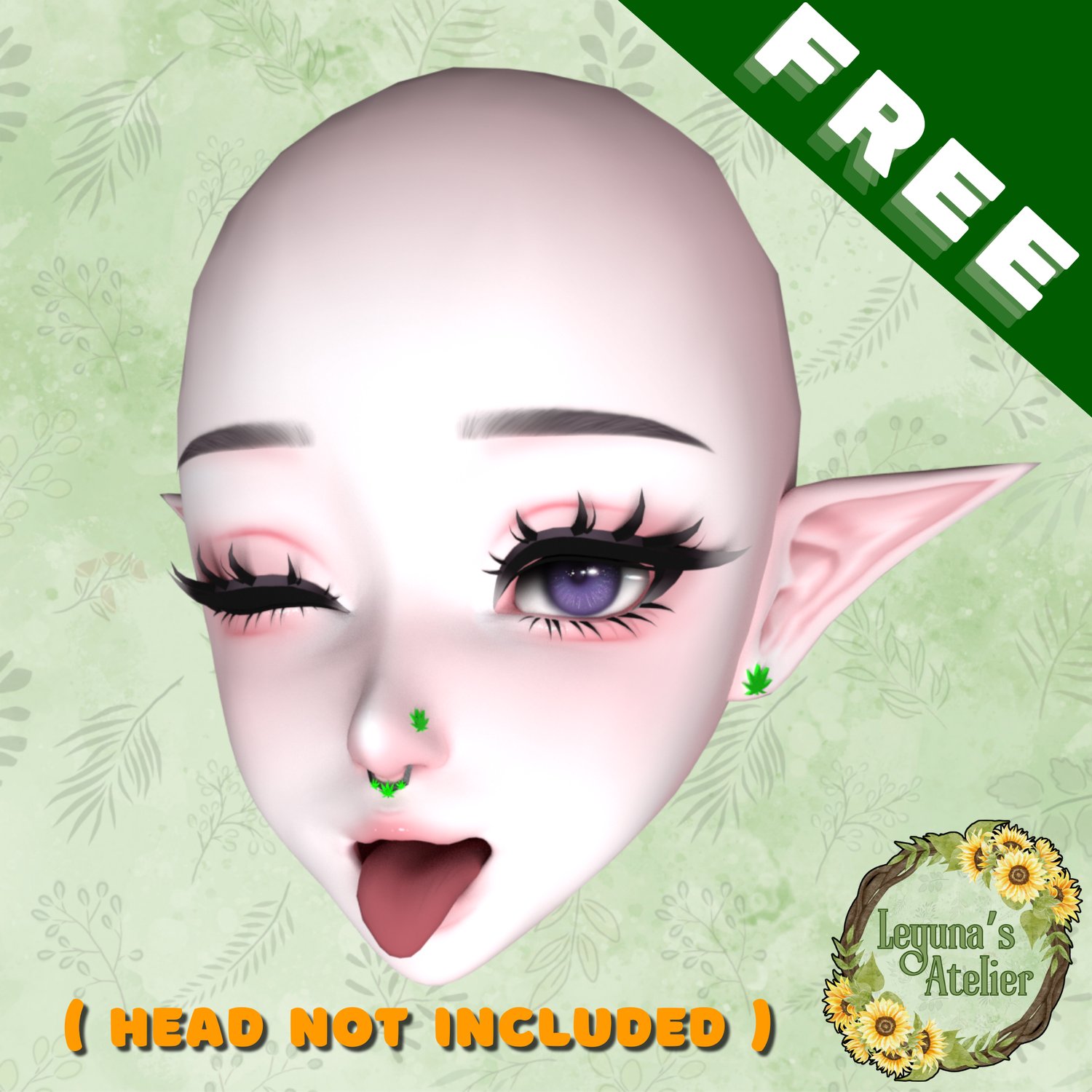 [FREE] Weed Jewelry (Wiggly Septum and a Charm)