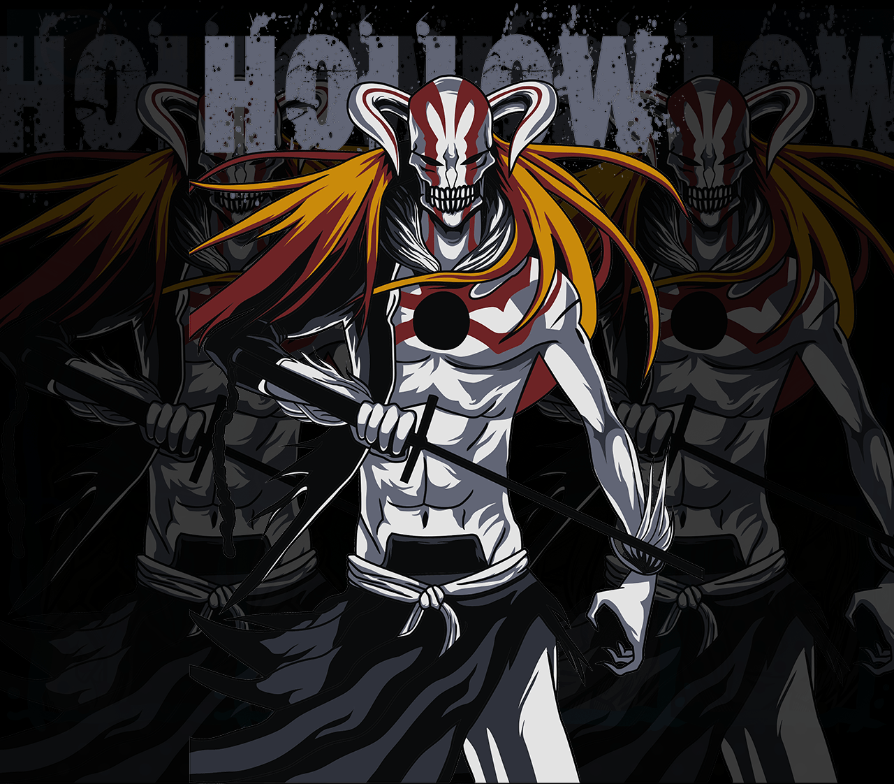 DESIGN ANIME Bleach HOLLOW ICHIGO