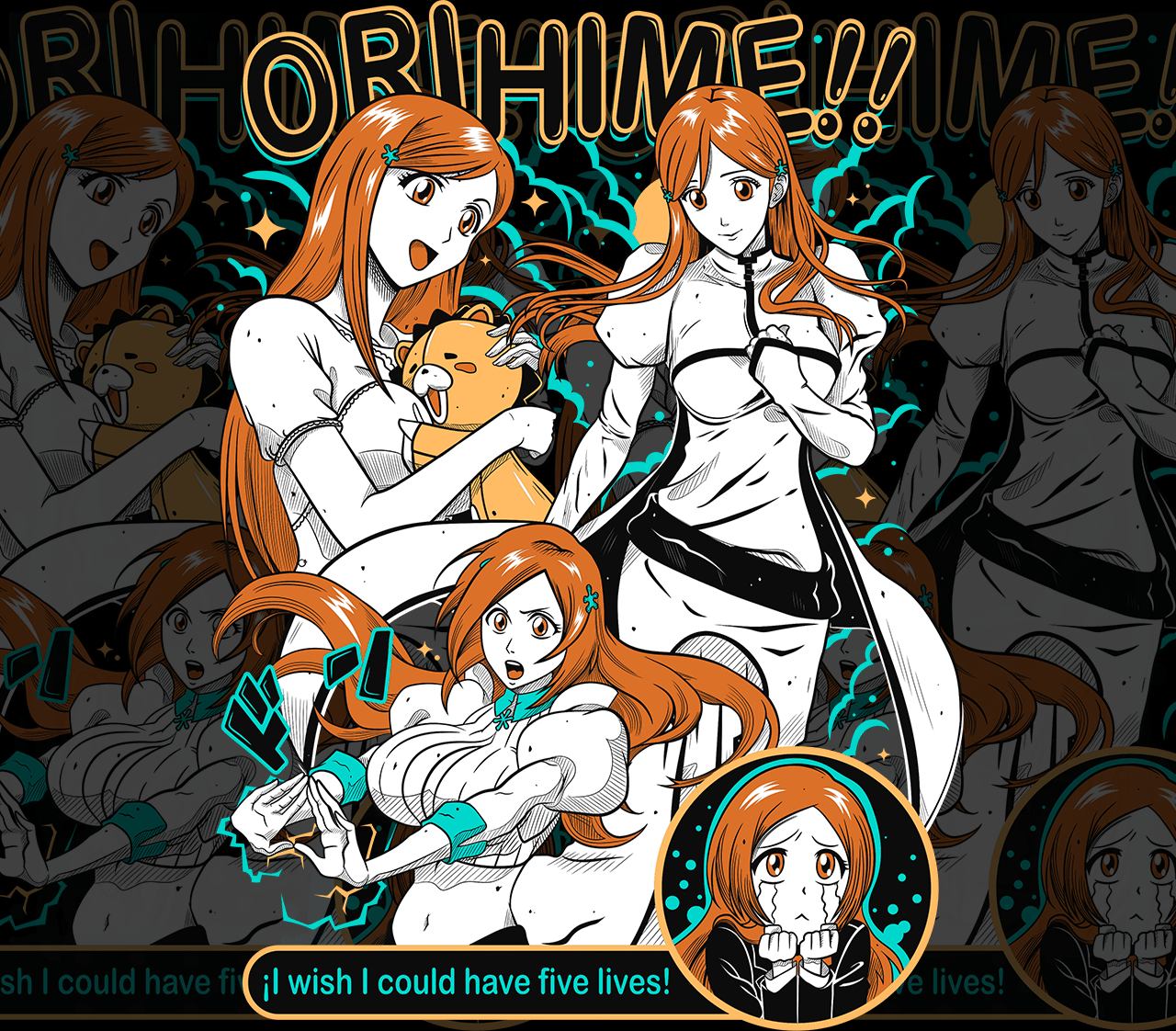 DESIGN ANIME Bleach ORIHIME