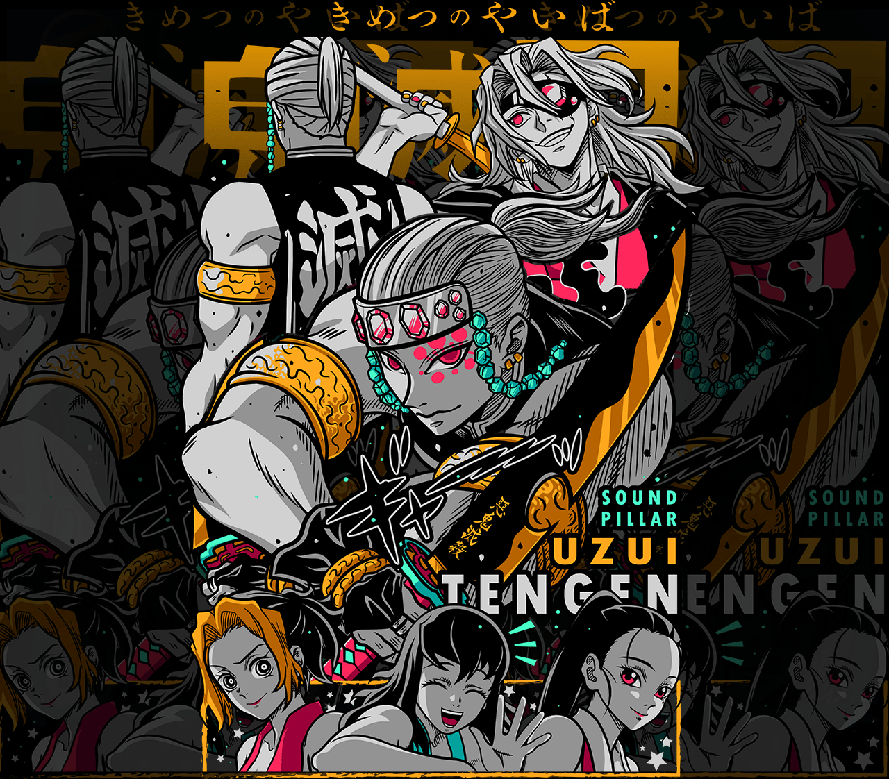 DESIGN ANIME Uzui Tengen/ Demon Slayer