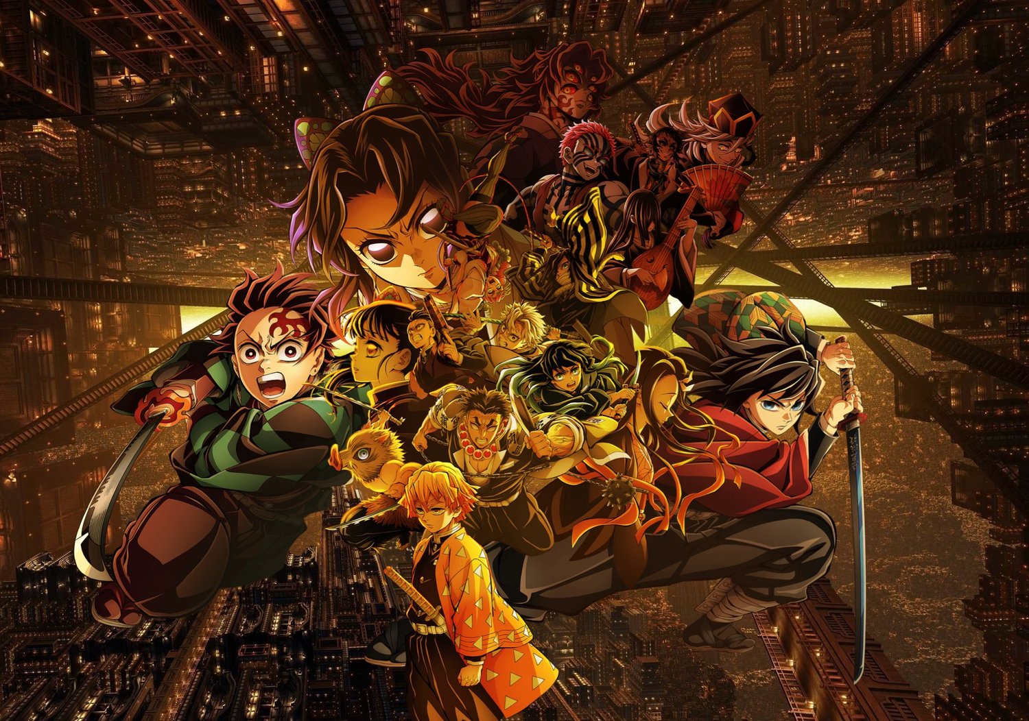 Demon Slayer Infinity Castle movie poster 2025