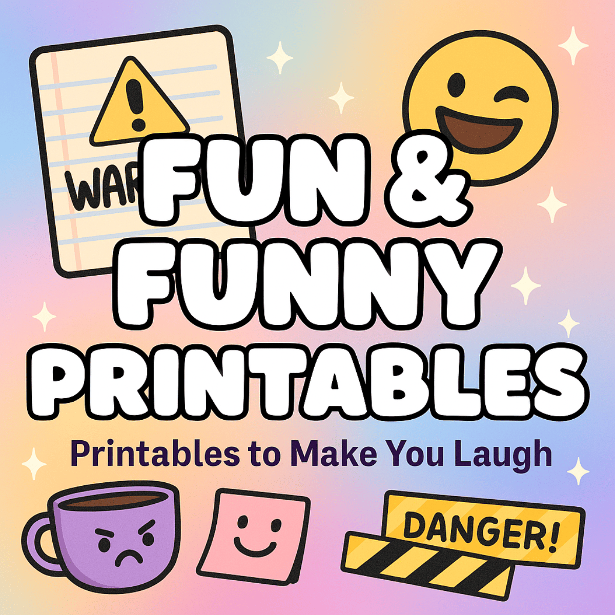 Discover a collection of fun and funny printables designed to make you laugh, smile, and share joy! Perfect for gifts, love notes, relationship humor, and lighthearted everyday moments. Great for couples, friends, and small biz owners with a sense of humo