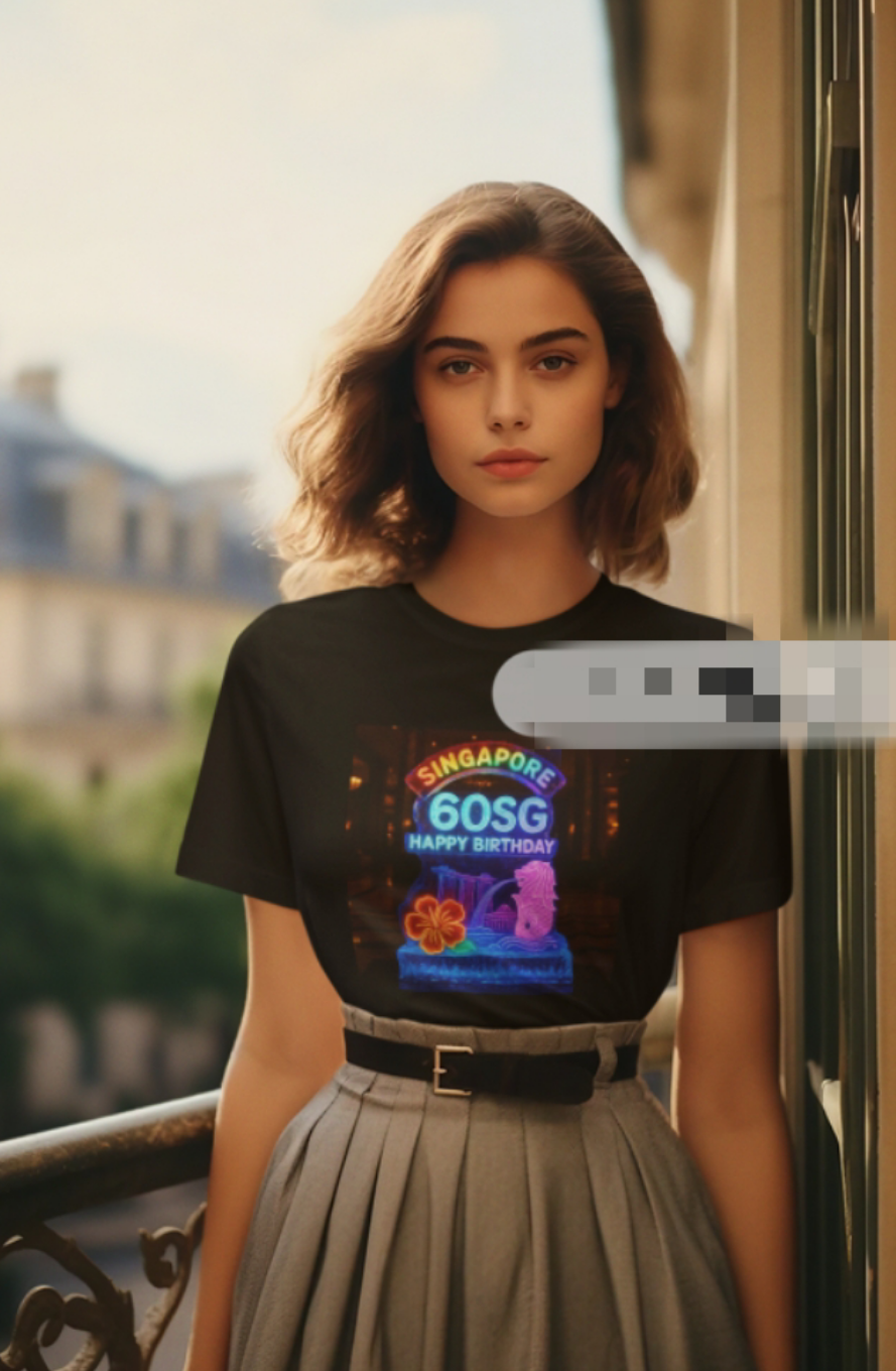 Lady gathering t-shirt
