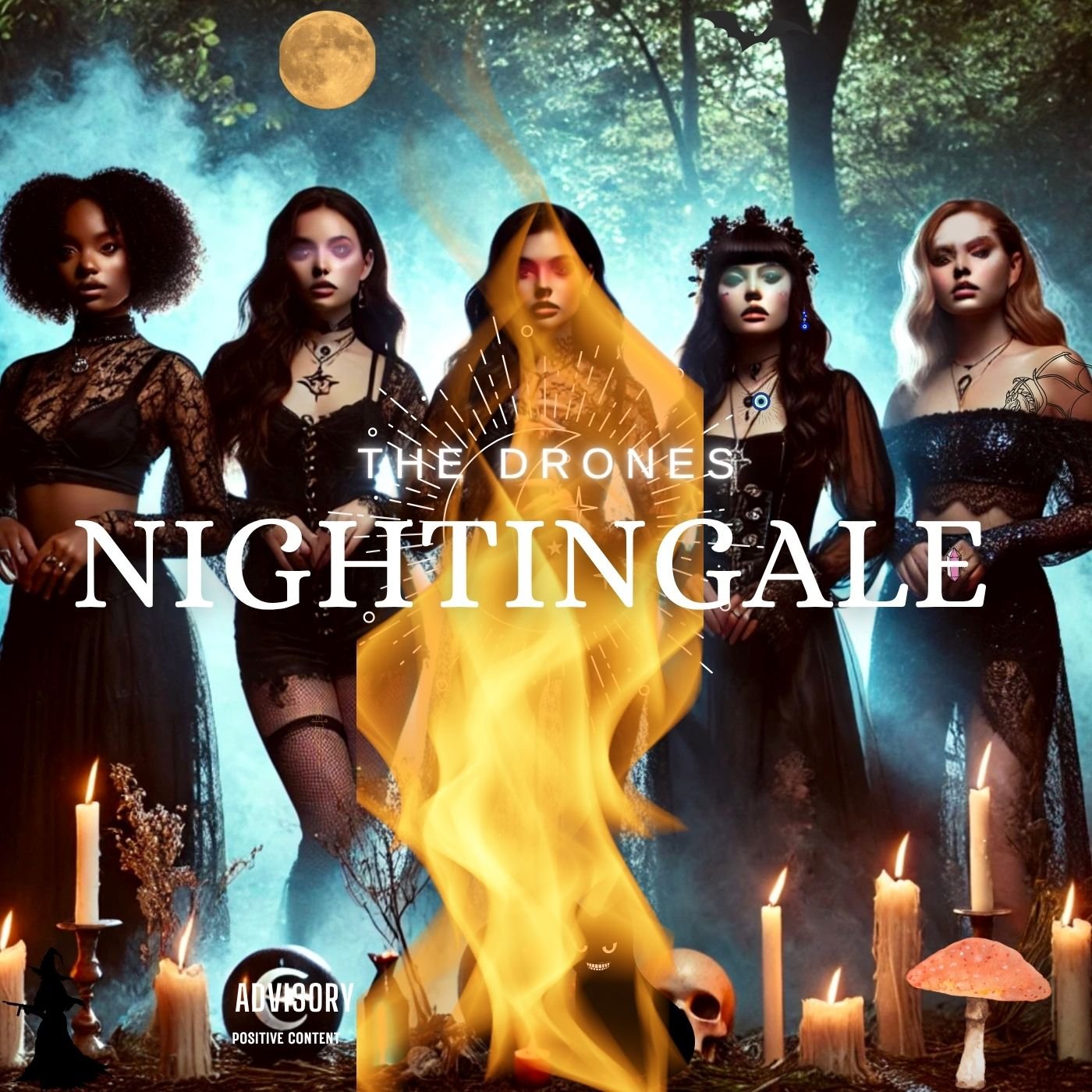 The Drones Nightingale Album Cover Music