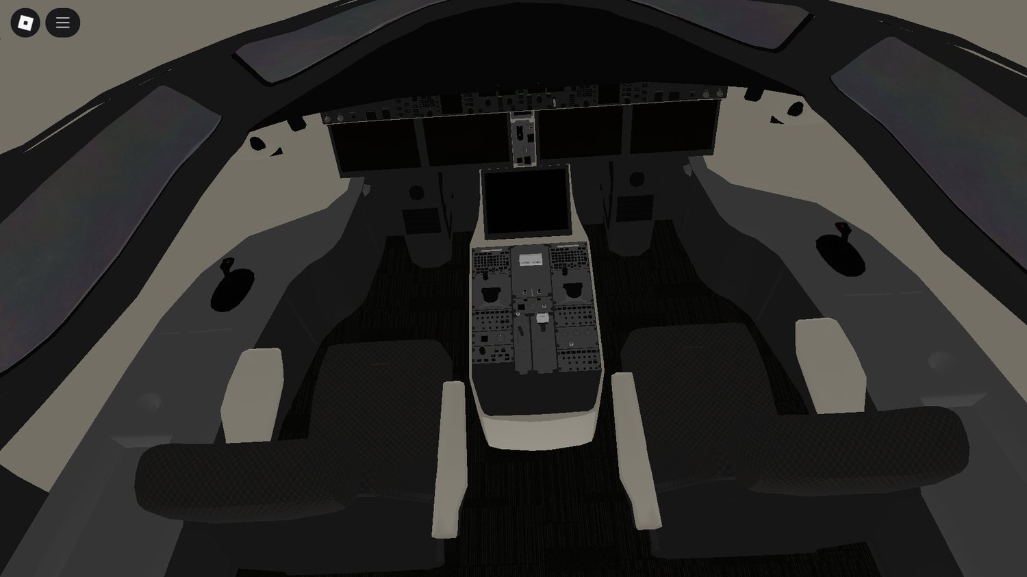 Realistic Roblox Airbus airplane – premium class cabin