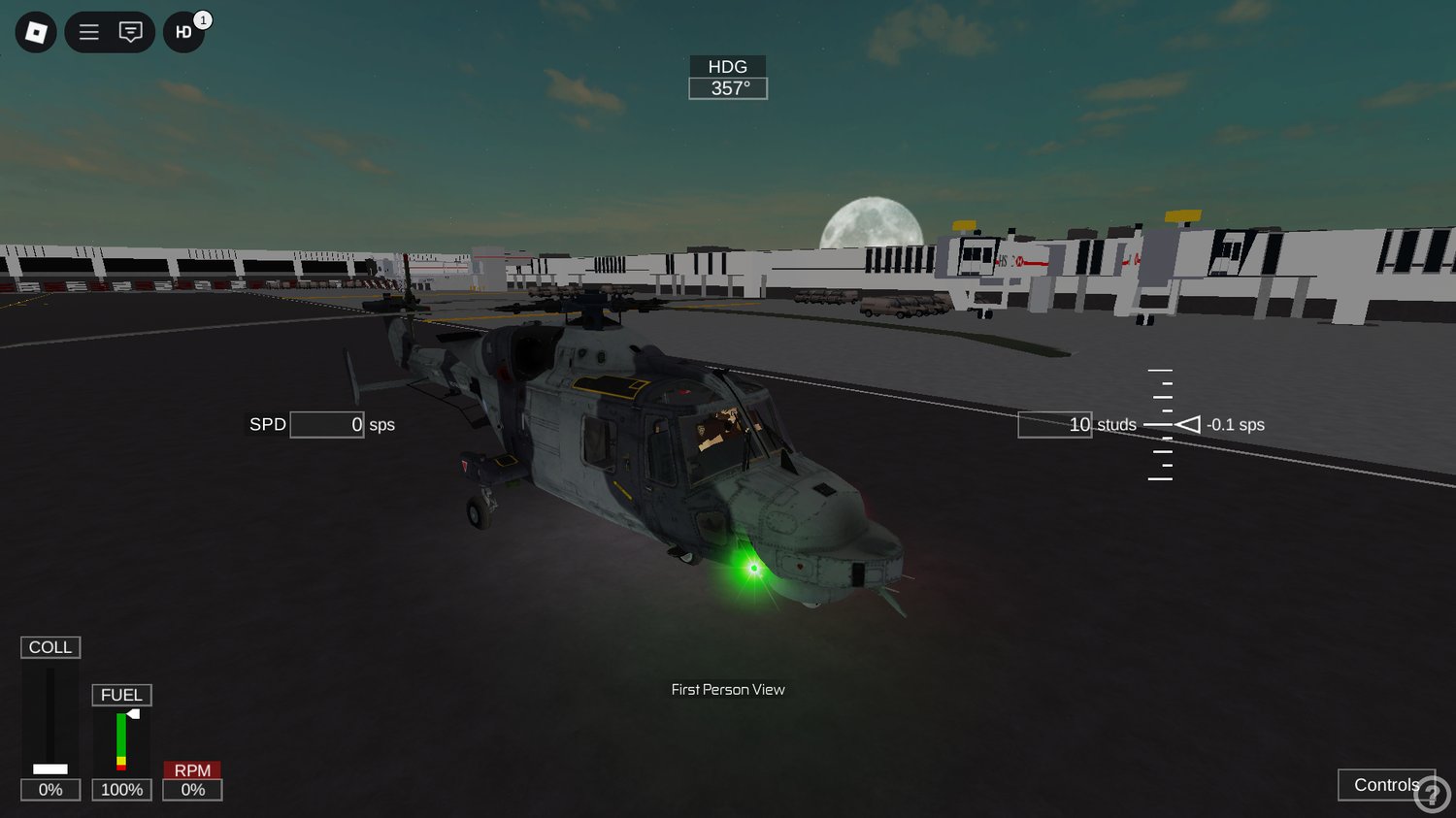 Roblox military helicopter CH-53E realistic model