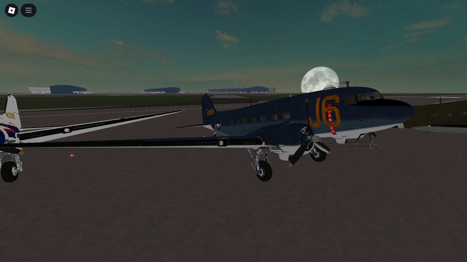 Roblox C-47 aircraft pack with scripted working planes