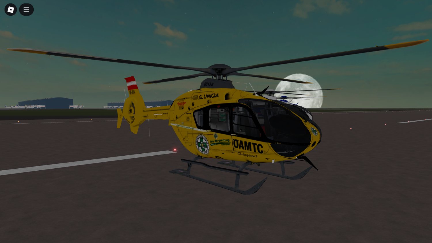 EC-135 Roblox helicopter set – realistic aviation assets