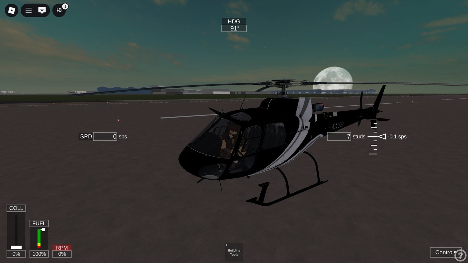 Detailed Roblox AS350 heli with functional scripts